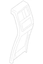 16668074039051 - Body: Rear Cover for Mercedes-Benz Image