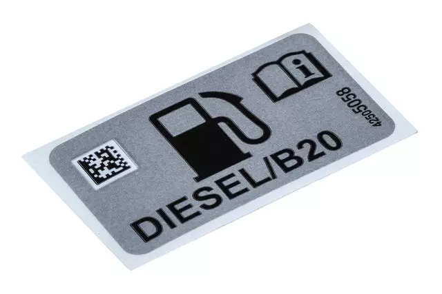 42505058 - Body: Fuel Label for GMC: Terrain Image