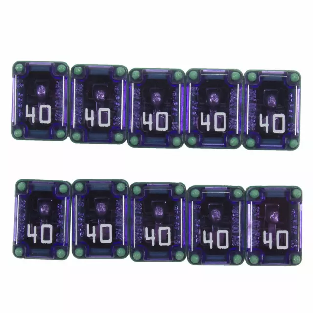 DG9Z14526EA - : Multi-Purpose Fuse for Ford: Edge, Explorer, F-150, F-250 Super Duty, F-350 Super Duty, F-450 Super Duty, Fusion, Mustang, Police Interceptor Utility, Police Responder Hybrid, Ranger, SSV Plug-In Hybrid | Lincoln: Continental, MKX, MKZ, Nautilus Image