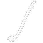 2116900226 - Covering and Lining: Trim for Mercedes-Benz: E320, E500 Image