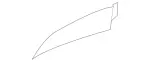 21172052709D15 - Body: Insert for Mercedes-Benz Image