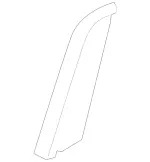 1668120100 - : Cap, Roller Sun-Blind for Mercedes-Benz Image