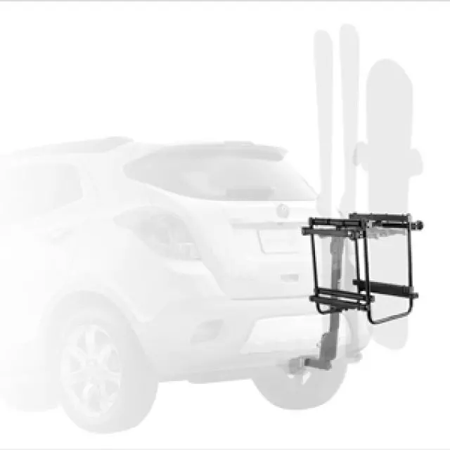 19302831 - Towing: Hitch Mounted Wintersport Carrier By for Buick: Enclave, Encore, Encore GX, Envision, Regal Sportback, Regal TourX | Cadillac: CTS, Escalade, Escalade ESV, Escalade EXT, SRX, XT4, XT5, XT6 | Chevrolet: Avalanche, Blazer, Blazer EV, Bolt EV, Captiva Sport, Colorado, Cruze, Cruze Limited, Equinox, Equinox EV, Express 1500, Express 2500, Express 3500, Express 4500, HHR, Silverado 1500, Silverado 1500 Classic, Silverado 1500 HD Classic, Silverado 1500 LD, Silverado 1500 LTD, Silverado 2500 HD, Silverado 2500 HD Classic, Silverado 3500 Classic, Silverado 3500 HD, Silverado EV, Sonic, Suburban, Suburban 1500, Suburban 2500, Suburban 3500 HD, Tahoe, Trailblazer, Traverse, Trax | GMC: Acadia, Acadia Limited, Canyon, Envoy, Savana 1500, Savana 2500, Savana 3500, Savana 4500, Sierra 1500, Sierra 1500 Classic, Sierra 1500 HD Classic, Sierra 1500 Limited, Sierra 2500 HD, Sierra 2500 HD Classic, Sierra 3500 Classic, Sierra 3500 HD, Sierra EV, Terrain, Yukon, Yukon XL, Yukon XL 1500, Yukon XL 2500 Image