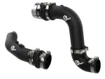 4620684B - : BladeRunner Aluminum Hot and Cold Charge Pipe Kit Black for aFe Power Image