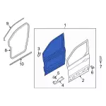 DT1Z1724623Y - Body: Door Shell for Ford: Transit Connect Image
