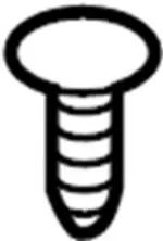 143300151 - Body: Striker Screw for INFINITI: EX35, EX37, FX35, FX37, FX45, FX50, G20, QX50, QX70 Image