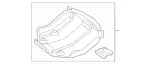 2046900107 - : Cover, Rear-End Floor for Mercedes-Benz Image