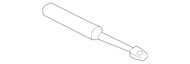 2307900079 - Hardtop: Spring for Mercedes-Benz: SL500, SL55 AMG, SL550, SL600, SL63 AMG, SL65 AMG Image image