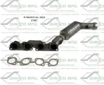 17307 - : Direct Fit Catalytic Converter for DAVICO CONVERTERS Image