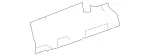 2176371616 - Body: Reinforced Panel Inner Reinforced for Mercedes-Benz Image