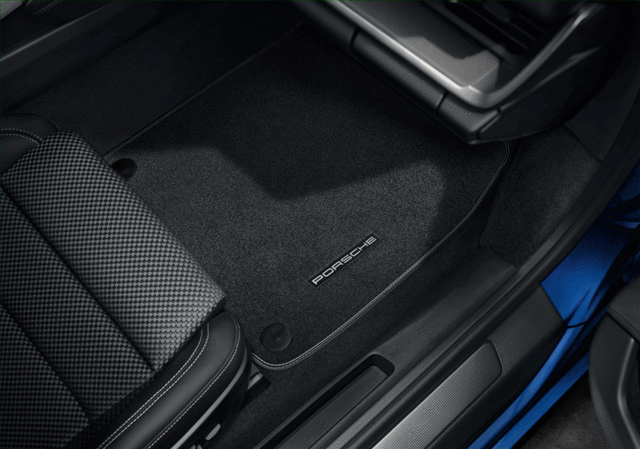 992044807OS5 - : 1 Set Foot Mats Blac for Porsche Image