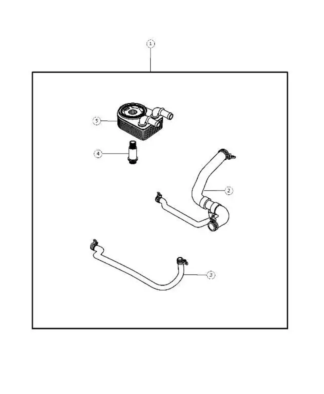 Engine Oil Cooler Kit - Mopar (82210700)