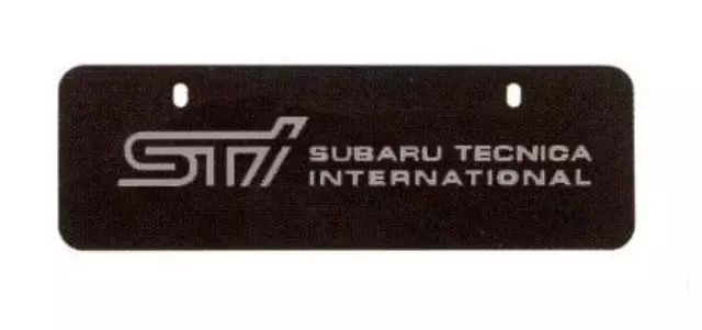 Euro-Style Marque Plate, Stainless - Subaru (SOA342L132)