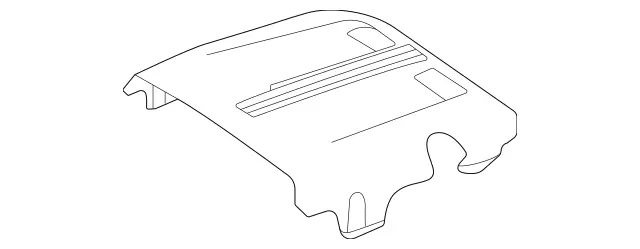 1771501375 - Chassis Sheet Metal Parts/Air Intake: Screening Plate for Mercedes-Benz: AMG GT, AMG GT C, AMG GT R, AMG GT S, C63 AMG, C63 AMG S, GLC63 AMG, GLC63 AMG S Image image