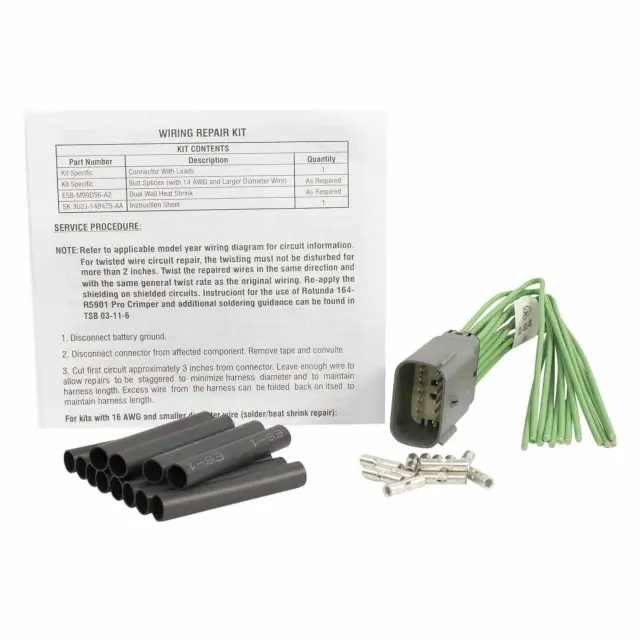 Wire Assembly - Ford (JU2Z-14S411-AMA)