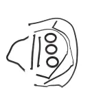 SKH005 - : Engine Timing Cover Seal Kit for AISIN Image