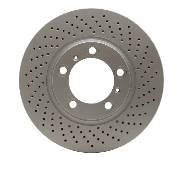 62402035D - Brakes &amp; Brake Parts: DFC GEOSPEC Coated Rotor - Drilled for DYNAMIC FRICTION Image