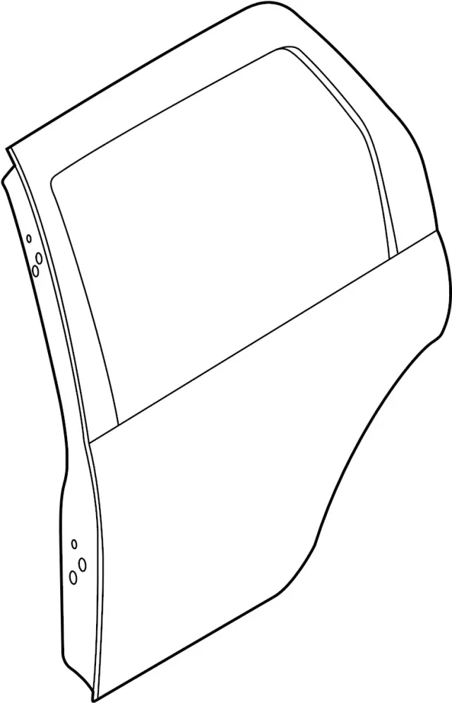 H21011W5CM - Body: Door Shell for INFINITI: QX4 Image