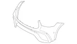 25388557049999 - Body: Bumper Cover for Mercedes-Benz Image