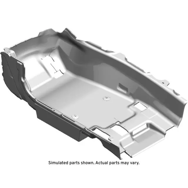 23414103 - : Jet Black Driver Side Front Floor Panel Carpet for GM Image