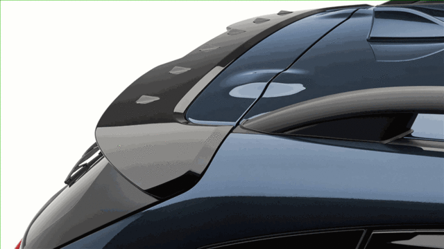 E7210FL101 - Exterior: Roof Spoiler - Sti Logo for Subaru: Crosstrek, Impreza Image
