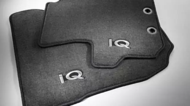 2012-2015 Scion  Front Right & Left Carpet Floor Mats Black iQ - Toyota (PT206-74114-02)