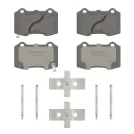 OEX1270AM - : OEX Rear Disc Brake Pad Set Premium Semi - Met for WAGNER BRAKE Image