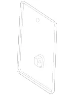 20692404009F08 - Body: Seat Back Panel for Mercedes-Benz Image