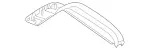 25374012009051 - Body: Upper Gate Trim for Mercedes-Benz Image