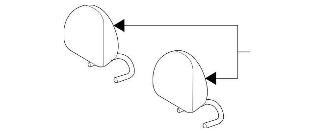 21997000503D21 - Body: Headrest for Mercedes-Benz Image