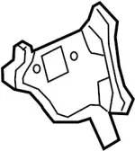 963585CB0A - Body: Mirror Head Gasket for Infiniti Image