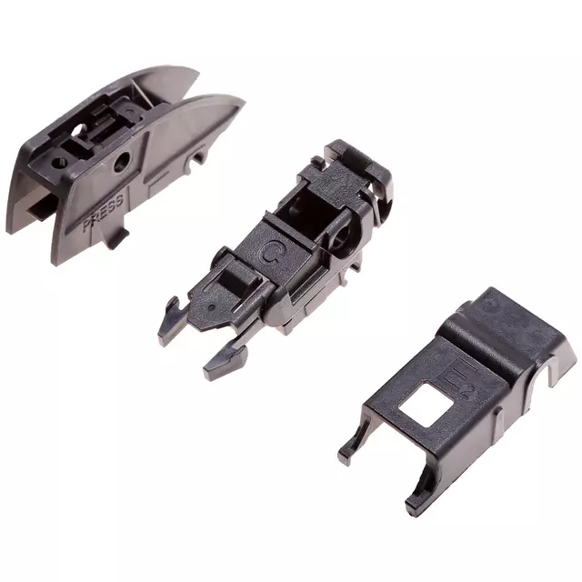 89017 - Wiper and Washer: Beam Wiper Blade for Acura: TLX | BMW: 328i, 328i xDrive, 328xi, 335i xDrive, 335is, 335xi, 528i, 640i, 640i Gran Coupe, 640i xDrive, 640i xDrive Gran Coupe, 640i xDrive Gran Turismo, 650i, 650i Gran Coupe, 650i xDrive, 650i xDrive Gran Coupe, 840i, 840i Gran Coupe, 840i xDrive, 840i xDrive Gran Coupe, Alpina B6 xDrive Gran Coupe, Alpina B8 Gran Coupe, M3, M6, M6 Gran Coupe, M8, M8 Gran Coupe, M850i xDrive, M850i xDrive Gran Coupe | Cadillac: SRX | Chevrolet: Cavalier, Cobalt, Equinox, Tracker | Chrysler: Prowler | Dodge: Caliber, Colt | Ford: Bronco, Expedition | GMC: Terrain | Honda: Accord, CR-V, CRX, Odyssey | Hummer: H2, H3, H3T | Hyundai: Excel | INFINITI: EX35, EX37, G35, G37, I30, I35, JX35, Q50, Q60, QX50, QX60 | Isuzu: Trooper, VehiCROSS | Jaguar: XE, XF | Jeep: Wrangler | Land Rover: Range Rover | Lexus: LFA, LS460, LS600h | Lincoln: Navigator | Mazda: 3, CX-9, MPV | Mercedes-Benz: E320, E350, E500, E55 AMG, E63 AMG, ML320, ML350, ML430, ML500, ML55 AMG | Mitsubishi: Eclipse, Galant, Lancer, Mirage, Montero Sport, Outlander, Outlander PHEV, Precis, Sigma | Nissan: Altima, Maxima, Pathfinder, Rogue, Sentra, Versa | Oldsmobile: Alero | Pontiac: G5, Grand Am, Sunfire, Vibe | Saab: 9-2X, 9-4X | Saturn: Astra | Scion: iA | Subaru: Forester, Impreza, Justy, Legacy, Outback | Suzuki: Sidekick, X-90 | Toyota: 4Runner, Avalon, Camry, Corolla, Cressida, Matrix, Pickup, Previa, Prius, RAV4, Sienna, Tacoma, Yaris, Yaris iA | Volvo: 240, 850, V70 Image