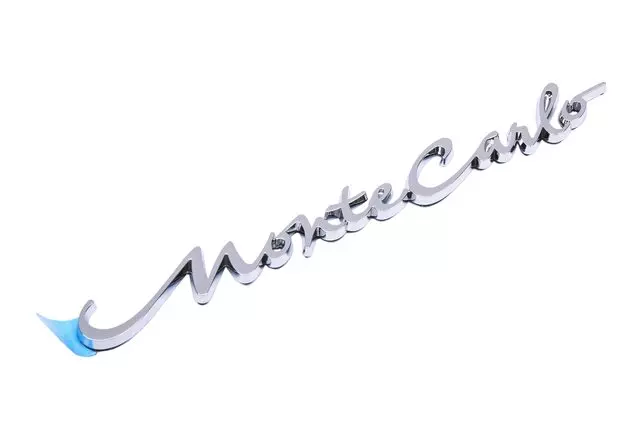 10289679 - Body: Nameplate for Chevrolet: Monte Carlo Image