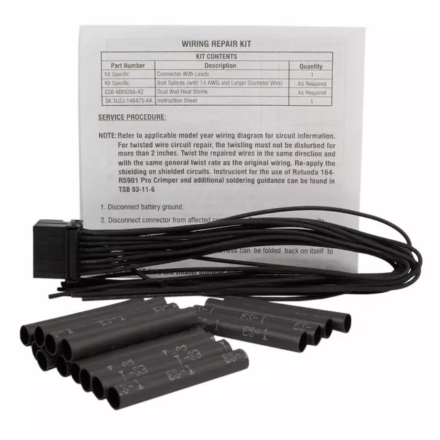 3U2Z14S411GMA - : Wire Assembly for Ford Image