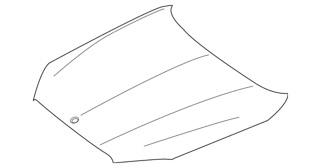 222880005764 - Attachment Parts: Hood for Mercedes-Benz: Maybach S550, Maybach S560, Maybach S600, Maybach S650, S450, S550, S550e, S560, S600, S63 AMG, S65 AMG Image image