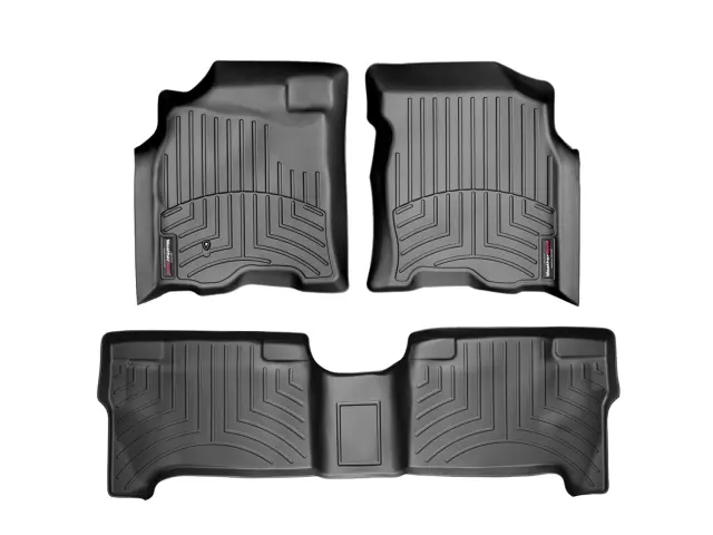 4403012 - Accessories: Front &amp; Rear Black FloorLiner™ DigitalFit® for WeatherTech Image