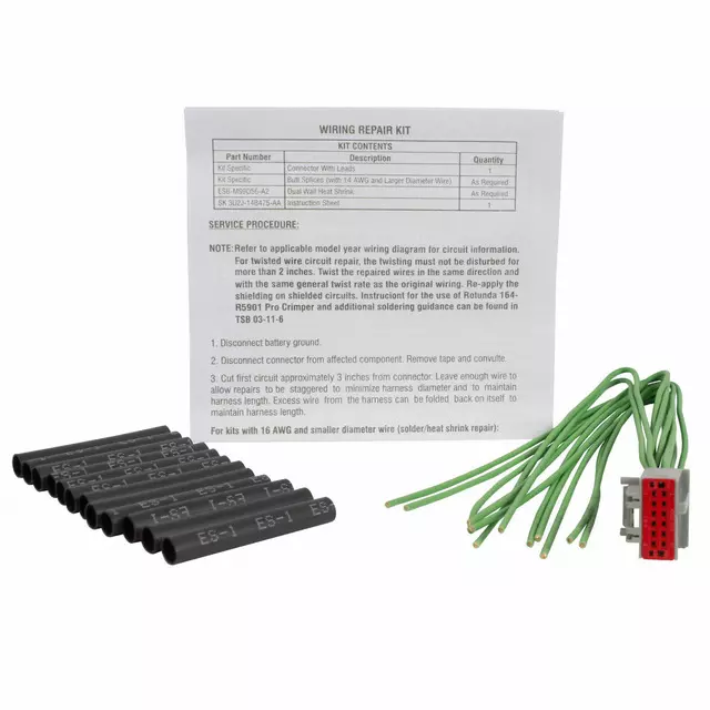 3U2Z14S411BMAB - : Wire Assembly for Ford Image