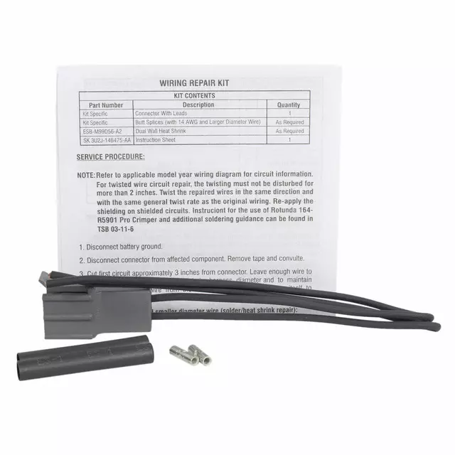 3U2Z14S411PZA - : Wire Assembly for Ford Image