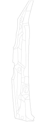 2038890225 - Attachment Parts: Cover for Mercedes-Benz Image