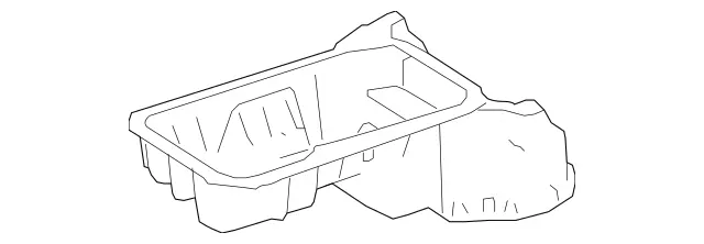 2730142302 - Engine: Oil Pan for Mercedes-Benz Image