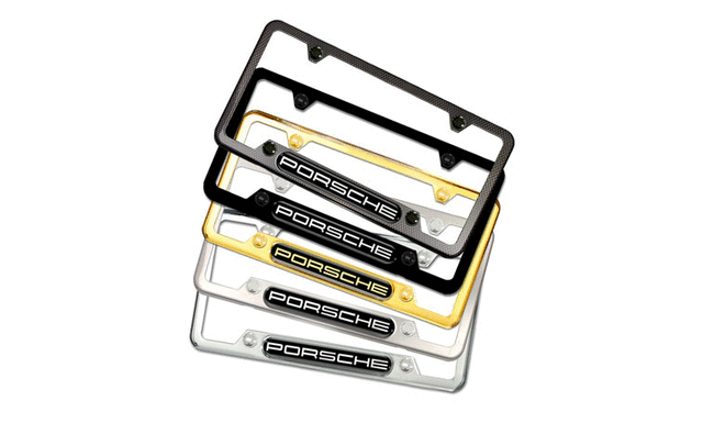 PNA70201700 - Exterior: Stainless Steel Nameplate, Logo Porsche for Porsche: 911, Boxster, Cayenne, Cayman, Panamera Image