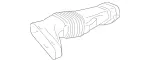 1770902482 - Chassis Sheet Metal Parts/Air Intake: Accordion Hose for Mercedes-Benz Image