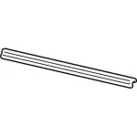 F6DZ5425860A - Body: Belt Weather-strip for Ford: Taurus Image