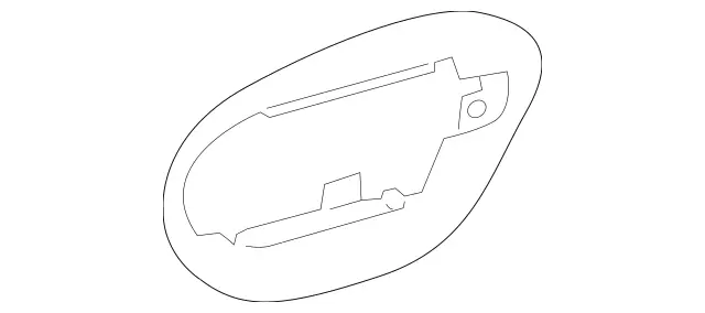 2517570106 - Body: Fuel Door for Mercedes-Benz Image