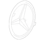 2308800683 - : Trim for Mercedes-Benz Image