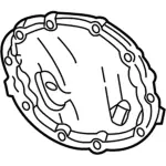 F75Z4033BB - Suspension: Differential Cover for Ford: Expedition, F-150, F-150 Heritage, F-250, F-250 HD, F-250 Super Duty | Lincoln: Navigator Image