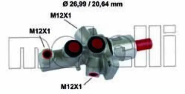 50858 - Brakes &amp; Brake Parts: Metelli Brake Master Cylinder for METELLI Image