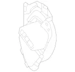 2478850706 - Body: Bezel Bracket for Mercedes-Benz Image