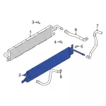 LX6Z8005C - Hybrid Components: Radiator for Ford: Escape, Maverick | Lincoln: Corsair Image
