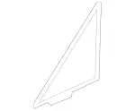 2317271128 - Covering and Lining: Cover Trim for Mercedes-Benz: SL400, SL450, SL550, SL63 AMG, SL65 AMG Image